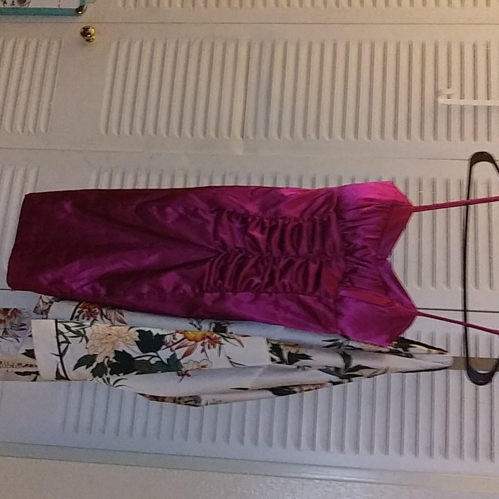 Magenta or pink dress